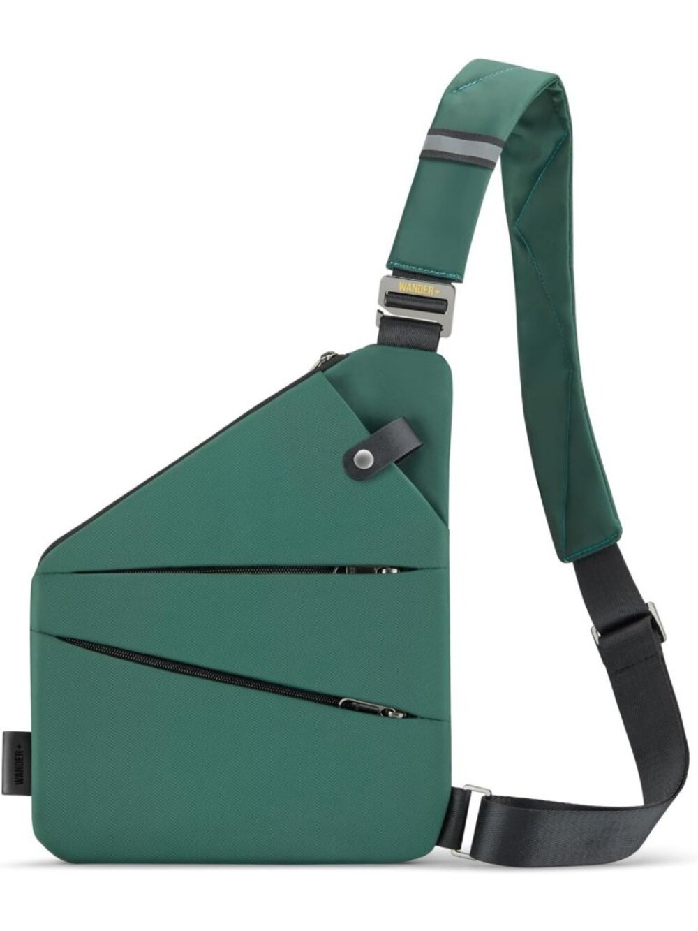 Anti-Theft Multi-Pocket Crossbody Travel Bag for Women & Men, Slim Sling Style